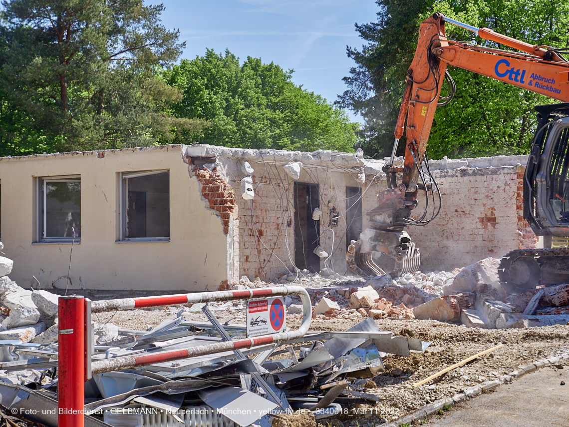 11.05.2022 - Baustelle am Haus für Kinder in Neuperlach